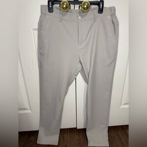 Jack Archer Performance Stretch Pants 33x30 Stone Tech Chino Golf Travel